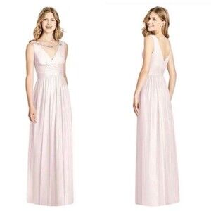 NWT Jenny Packham Size 14 Bridesmaids Dress Evening Gown Blush Pink JP1005